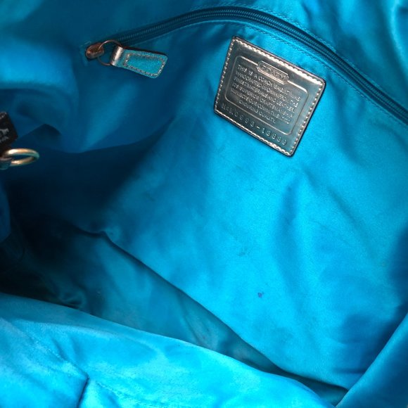 Coach Poppy Glam Graffiti Women's Handbag - Picture 8 of 10